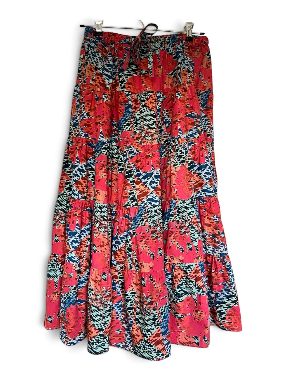 Ulla Johnson tiered floral print skirt size 0